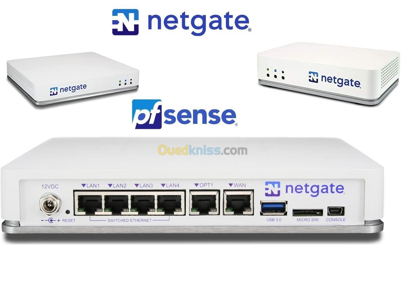 pfsense netgate parefeu firewall cybersecurite